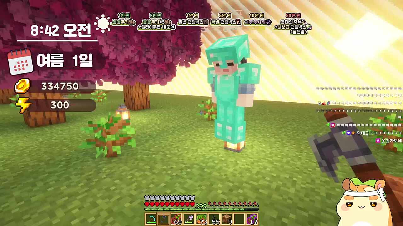 빨간약 씨게 먹은 울프씨..