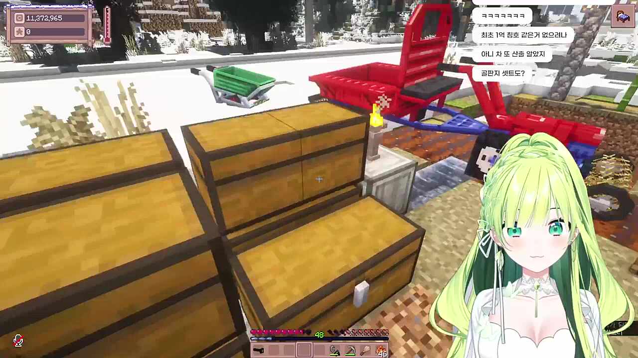 마을 제설용 경운기 ㄷㄷ