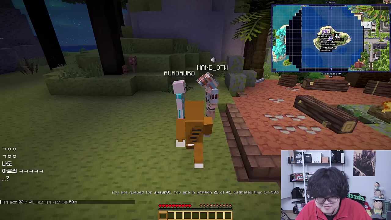 혼자있는 하네상 친구만들어주기