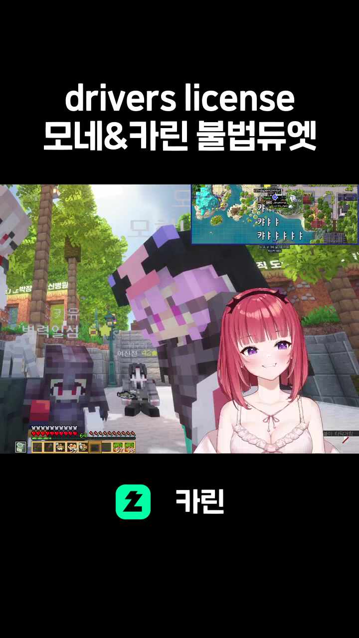 drivers license 모네&카린 불법듀엣