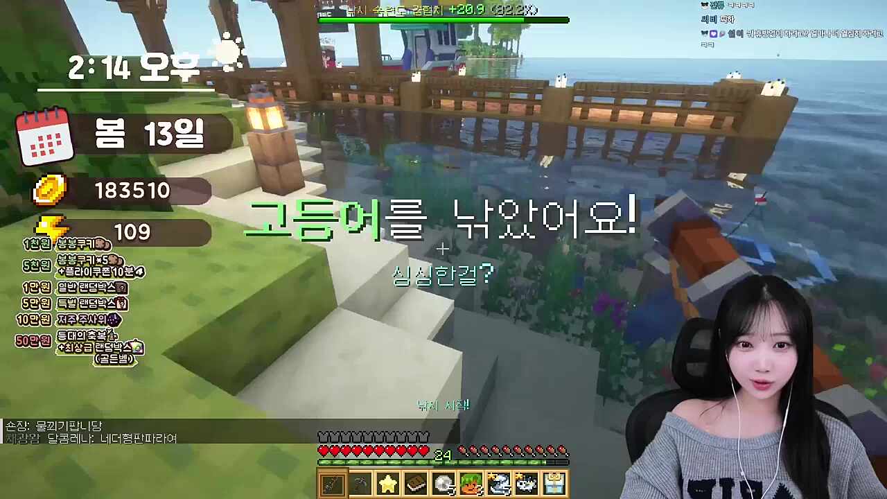 만타가 먼저 알아봐줘서 신기한 채현찌