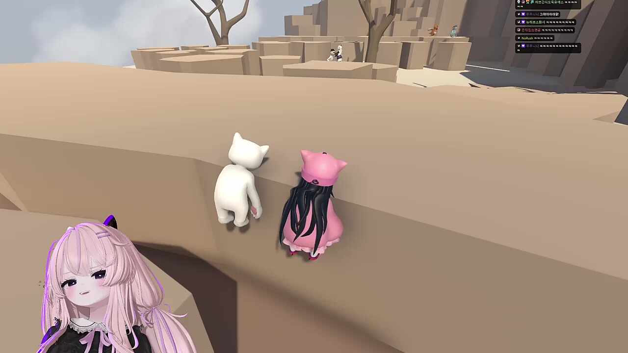 할머니~ 나도 빠졌어