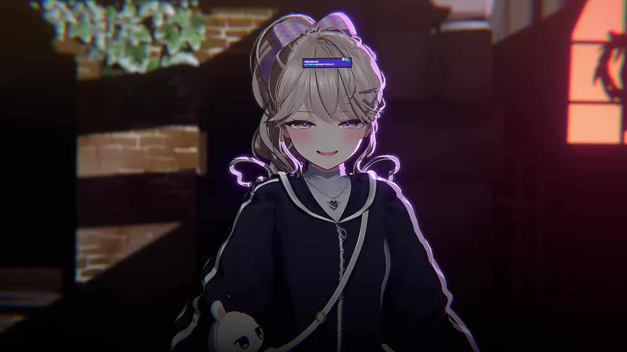 외띤섬 마법소녀 퍼플~!