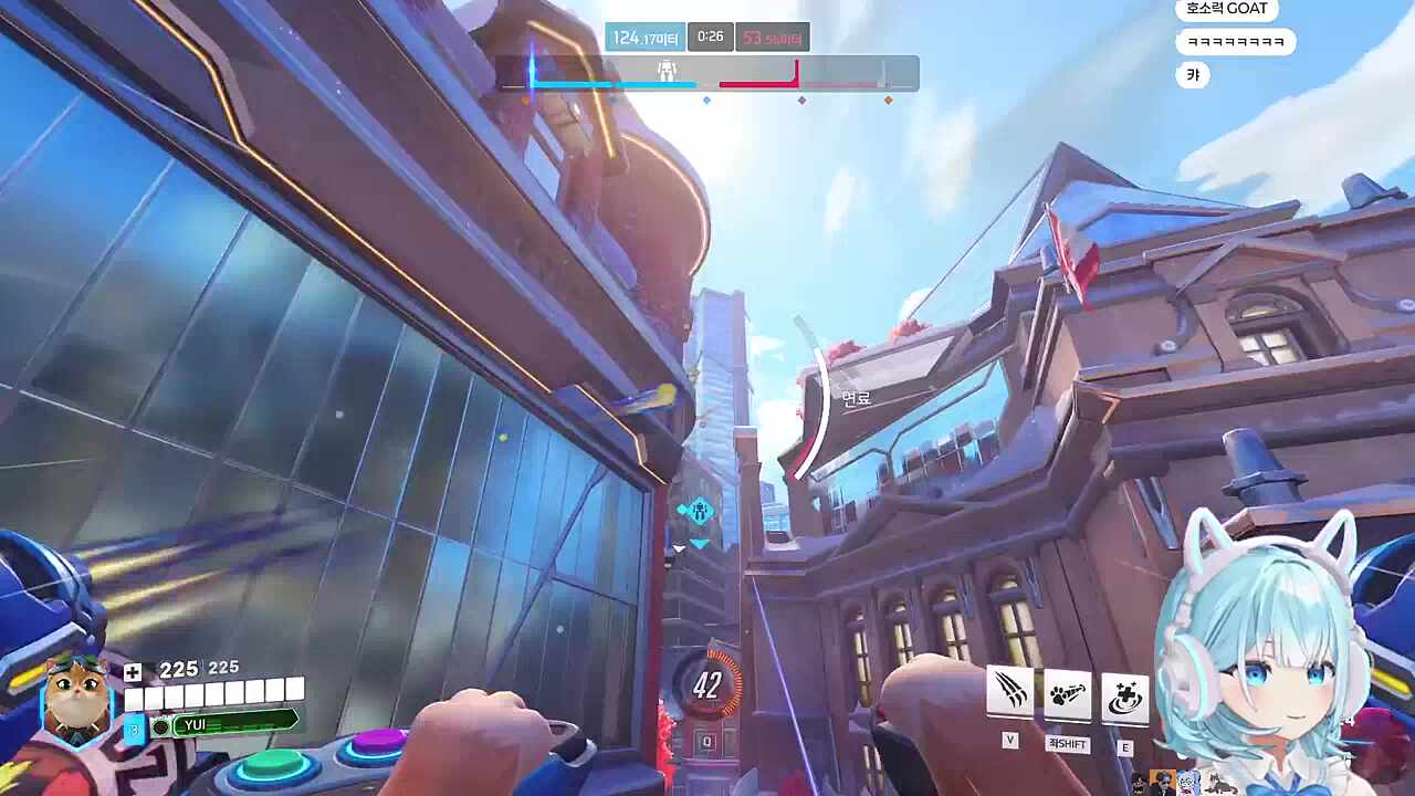 자리가 좋아서?