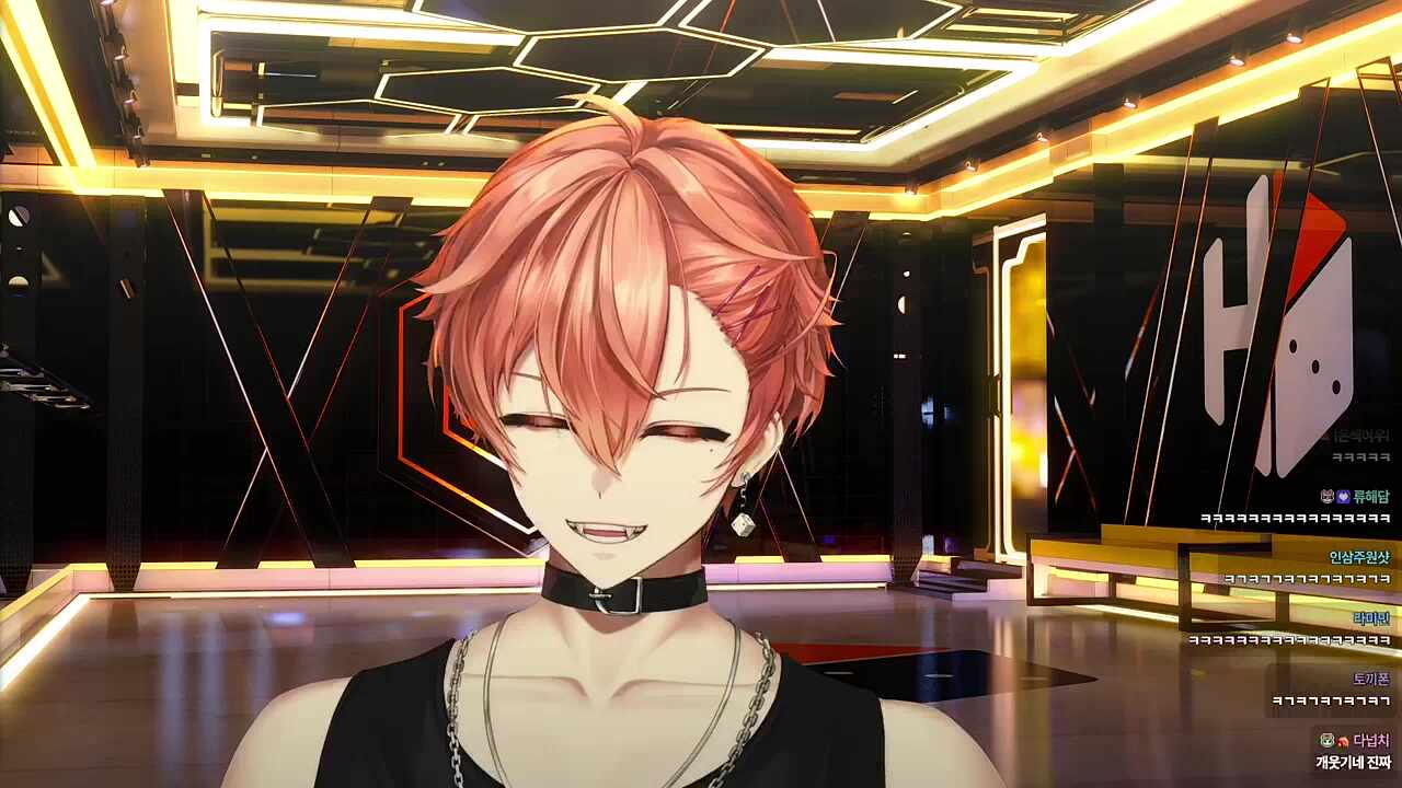 목소리차이가…