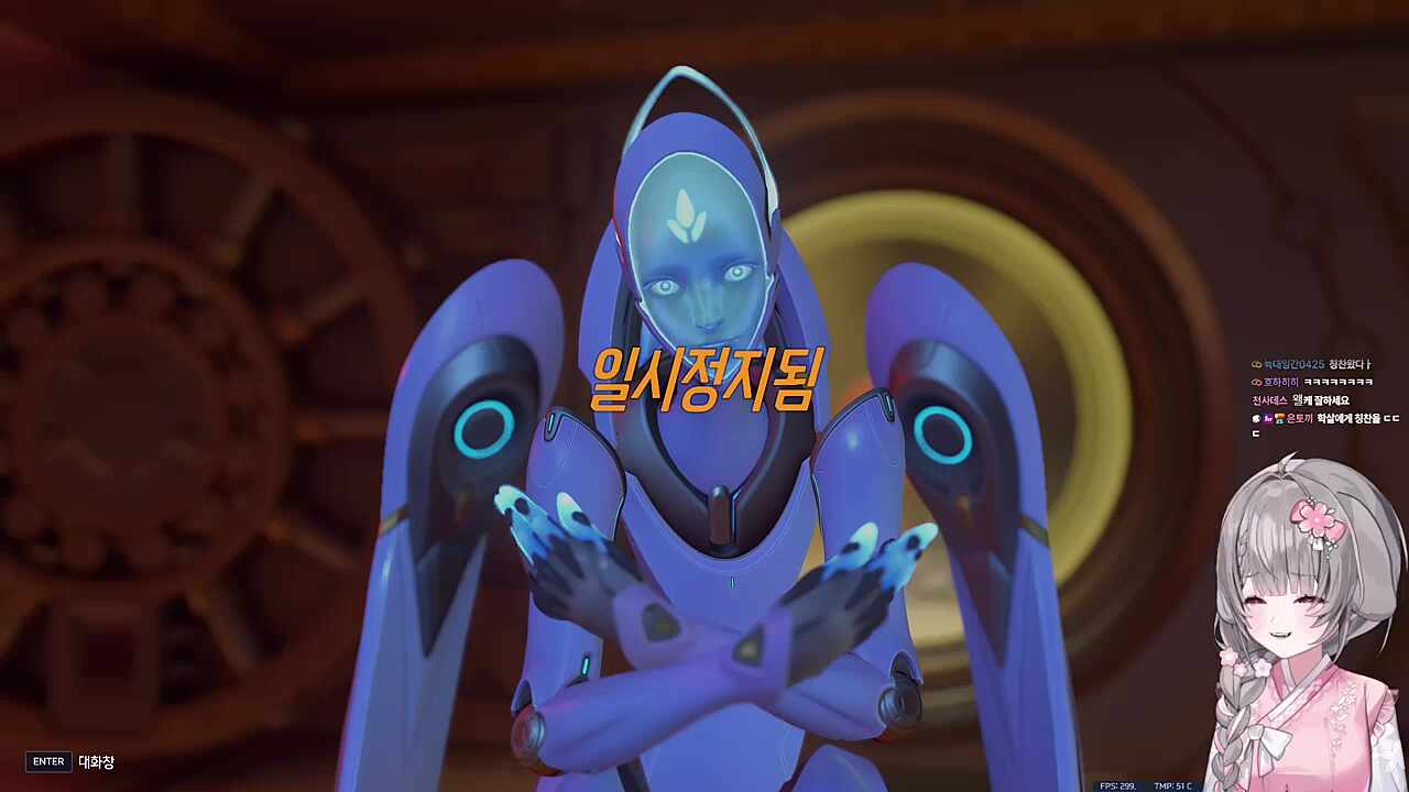 학살님에게 칭찬받아서 신난 댕댕이