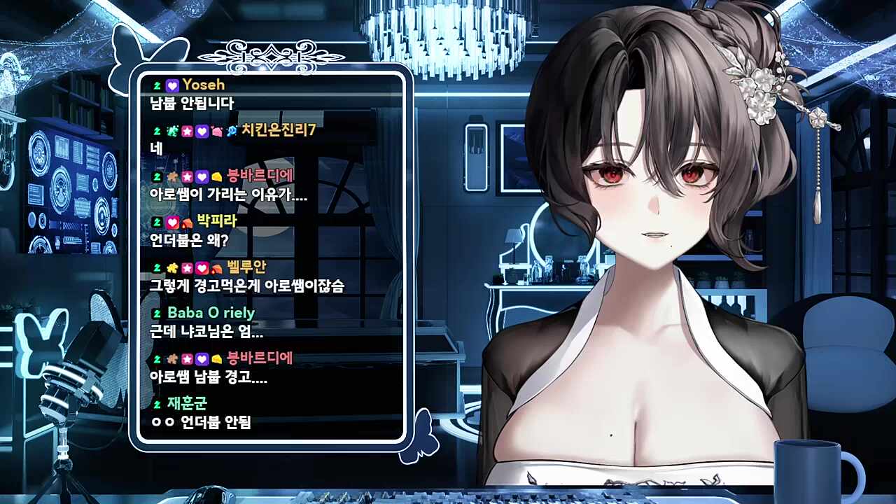 치지직에서는 남붑 불가 (예: 아로)