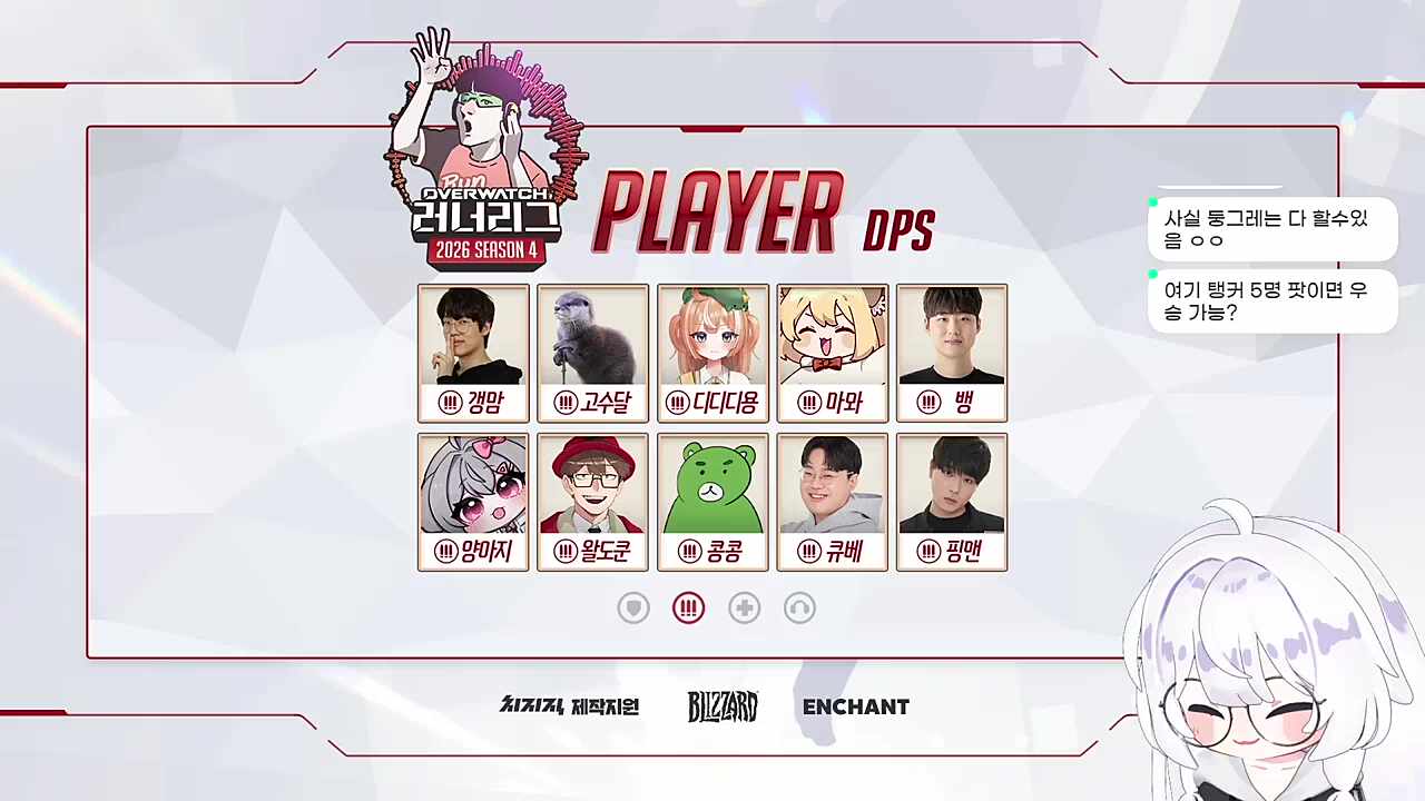 멘트가 저급한 둥그레