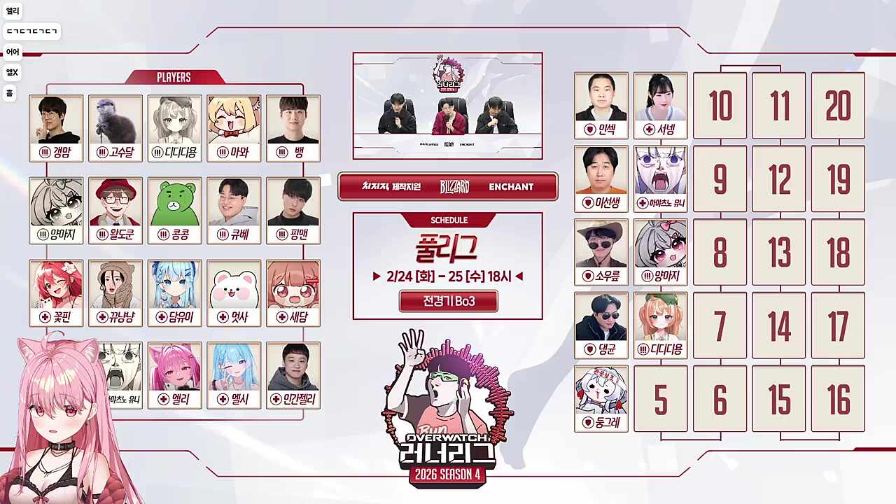 둥그레 엘리 블러핑에 비명 ㅋㅋㅋㅋ 