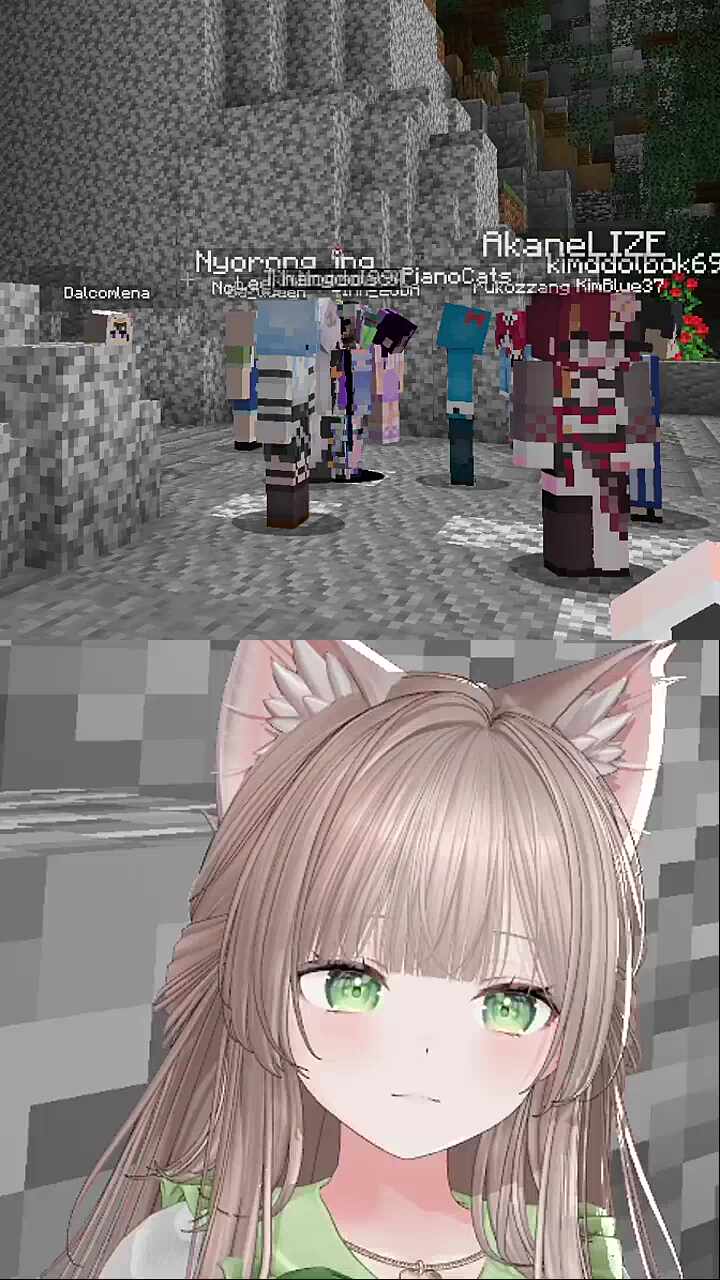 리제에게 인사하길 망설이는 찐따비