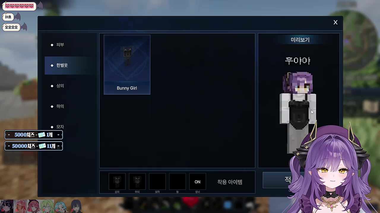 와 후야 바니걸