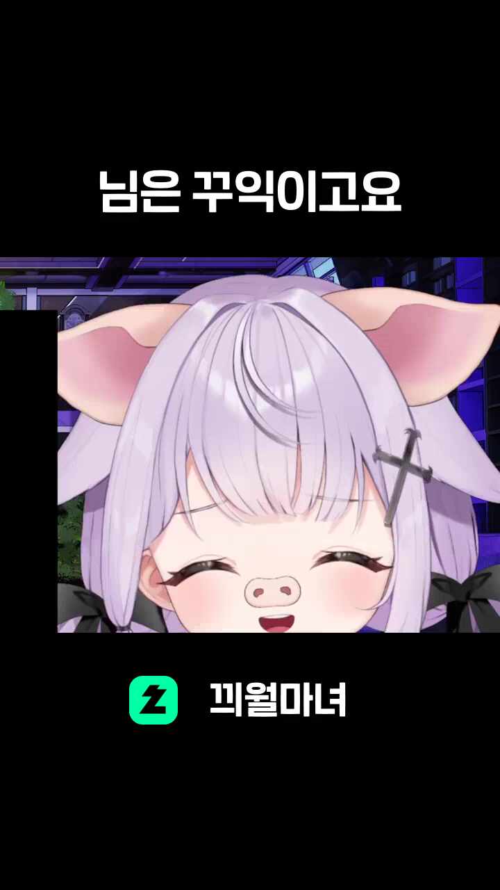 님은 꾸익이고요