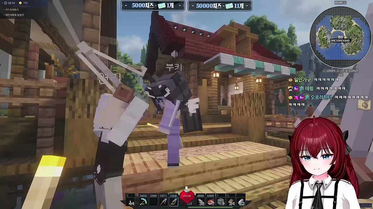 바니걸 보러 온 부키