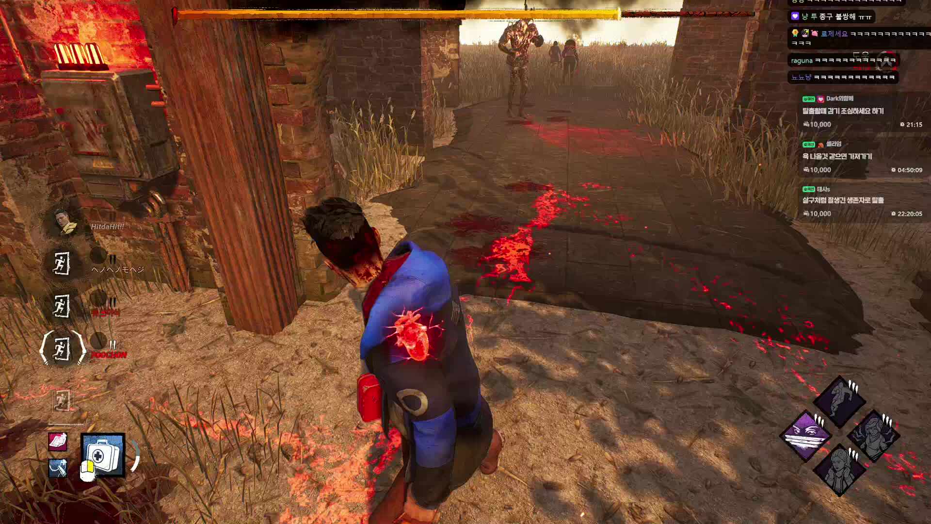 오랜만에 대규모 합방 서버에 참여한 아싸