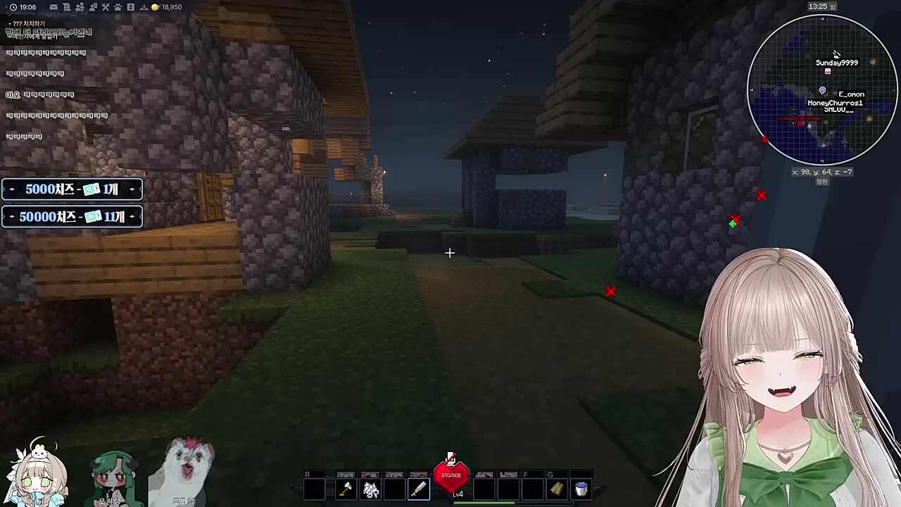 얼굴 2장 전신 1장