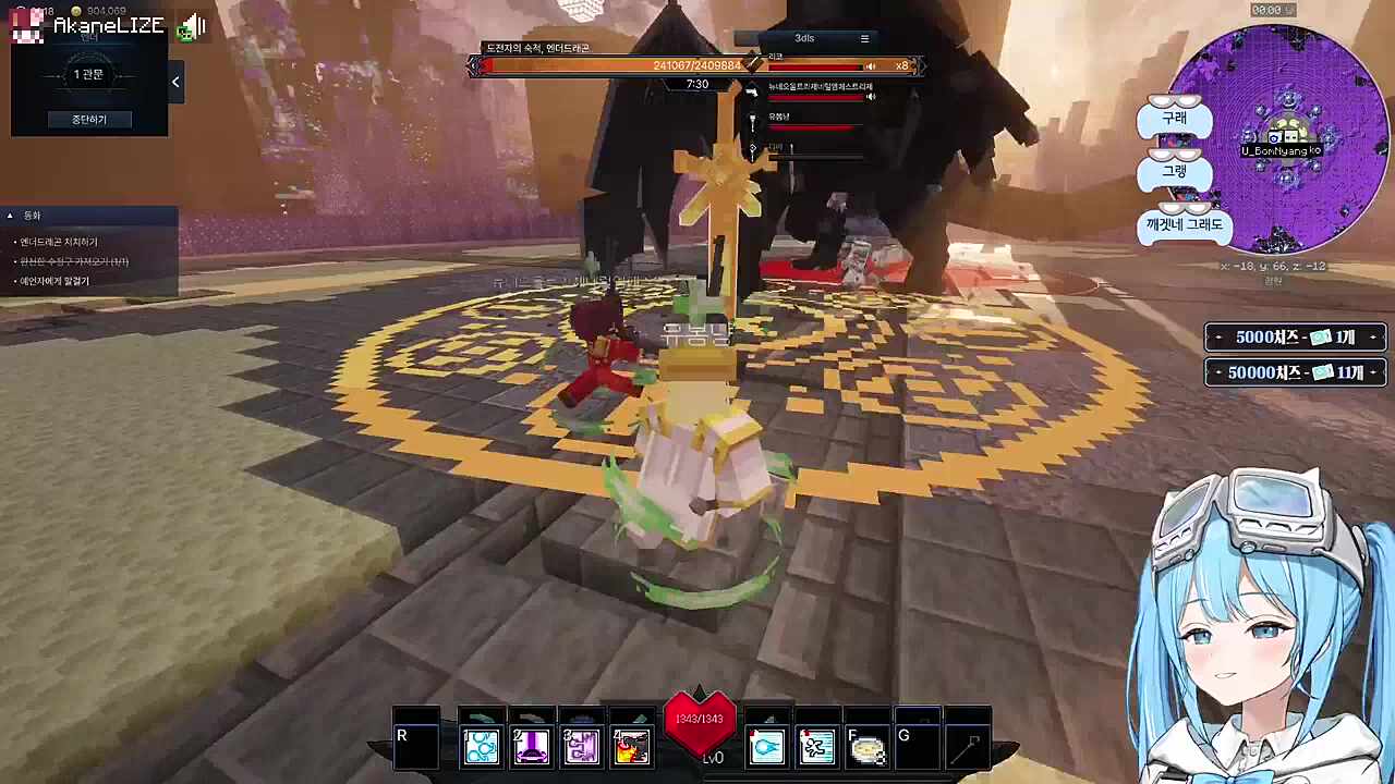 엔더 드래곤 컷!!!