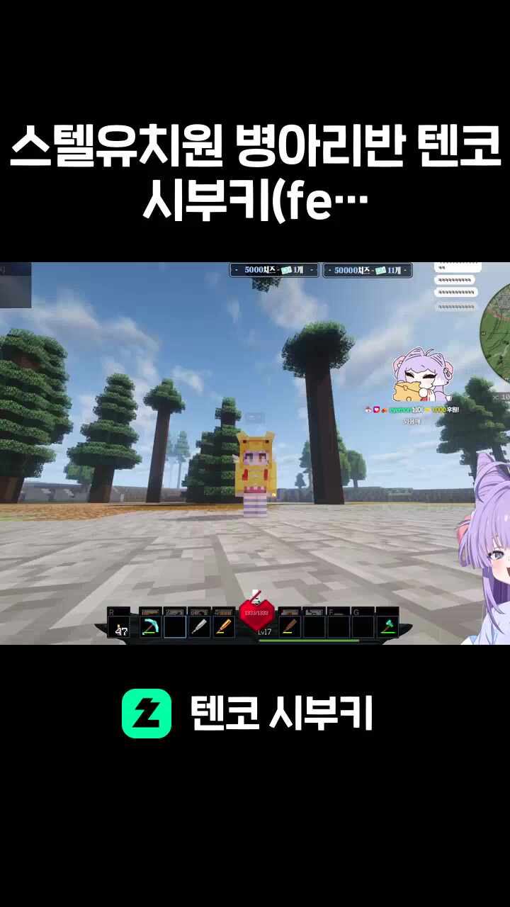 스텔유치원 병아리반 텐코 시부키(feat.내실에 뇌가 녹아버린)