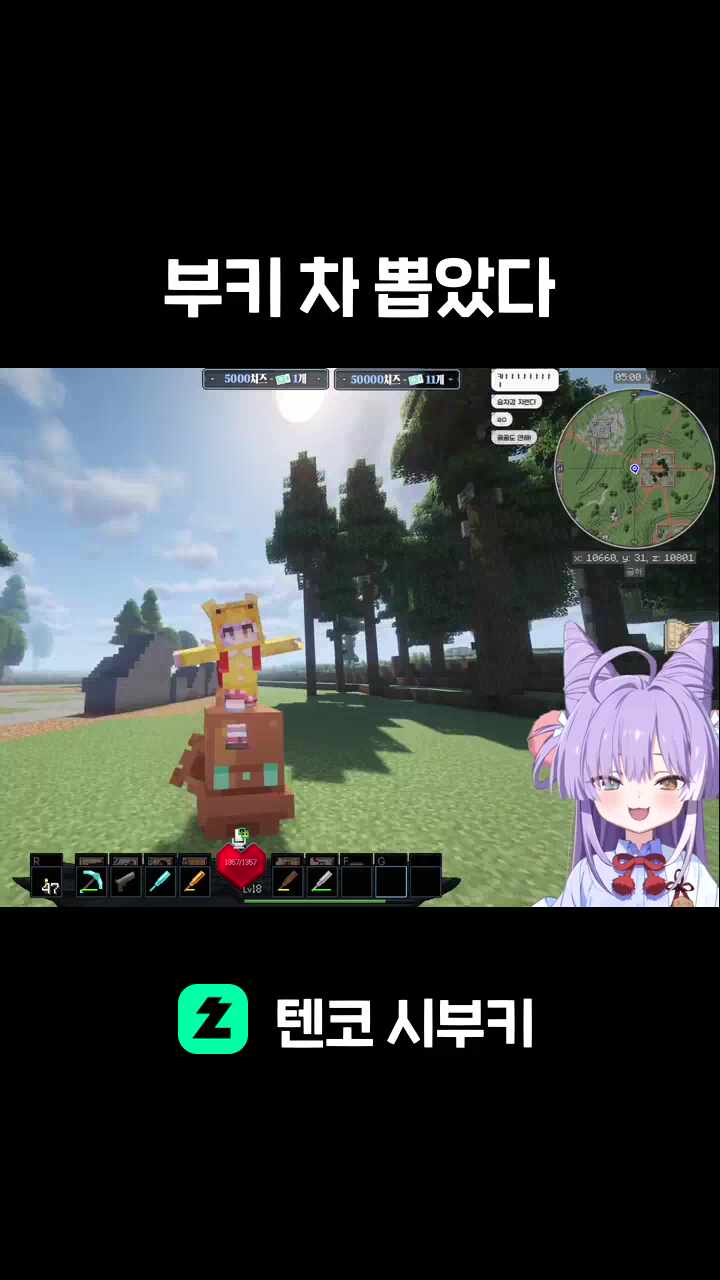 부키 차 뽑았다