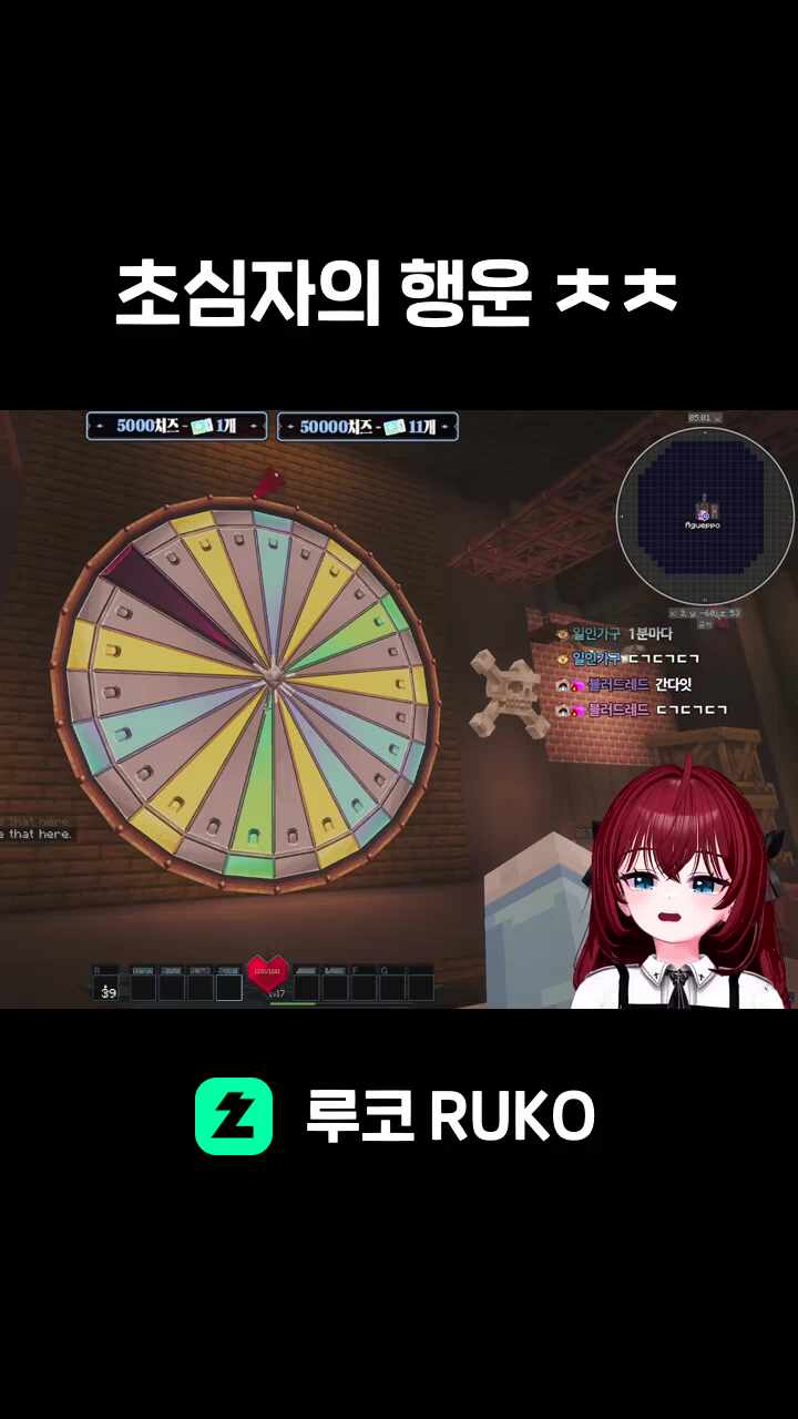 초심자의 행운 ㅊㅊ