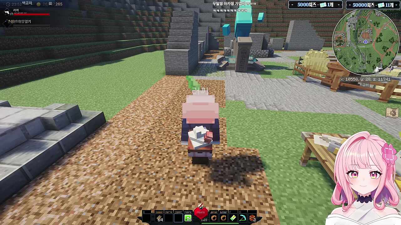 버려진 아무탈님이랑 하카님ㅋㅋㅋ