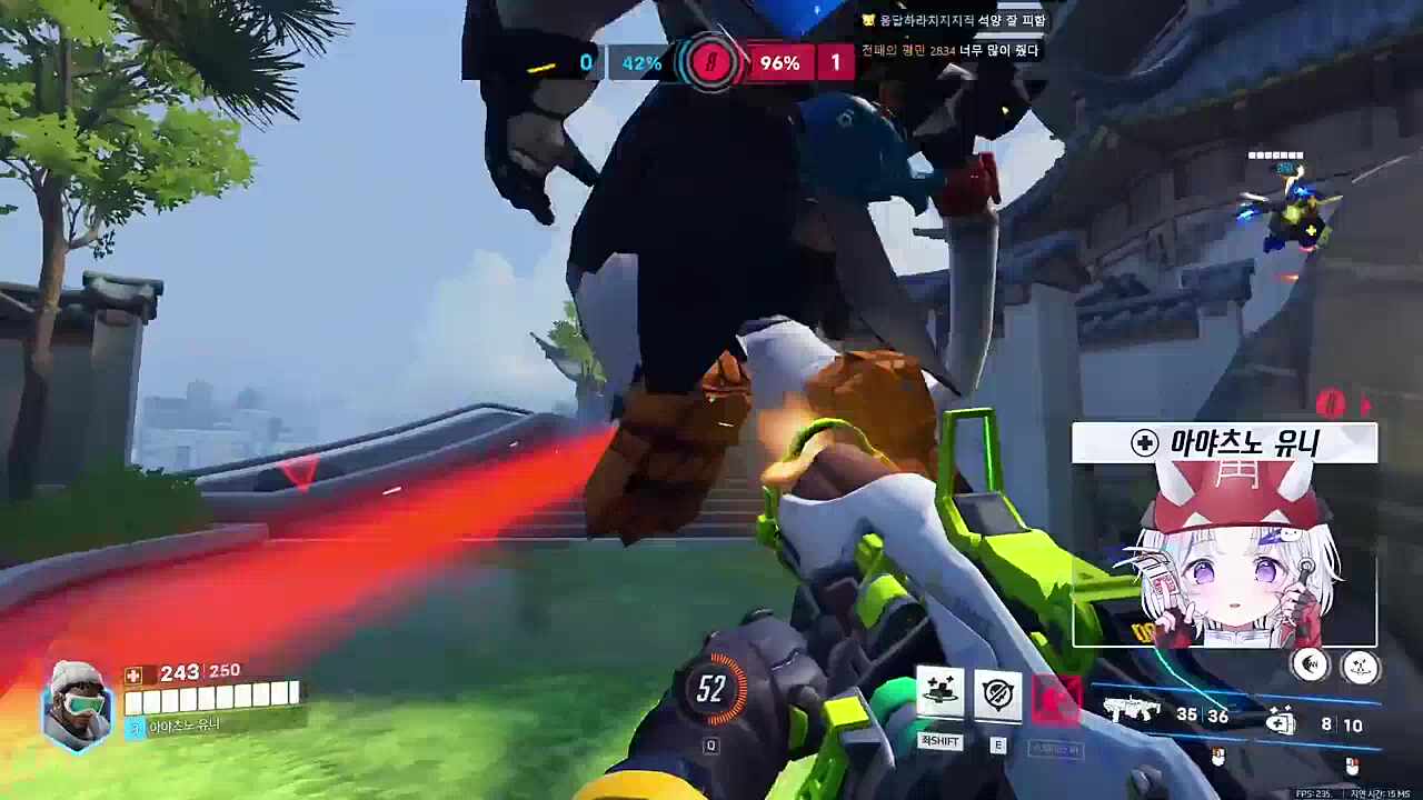 [1일차 2경기] 리장타워 판 마지막 장면