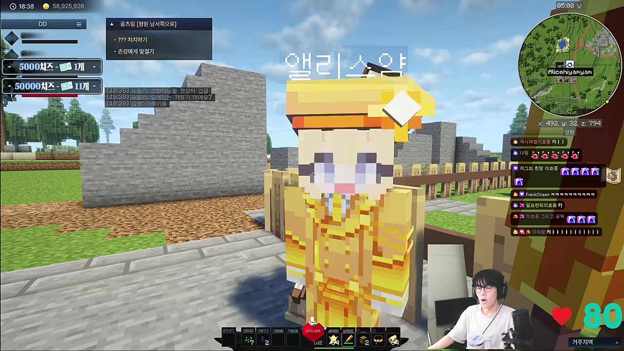 앨리스얌 내 여자라니까