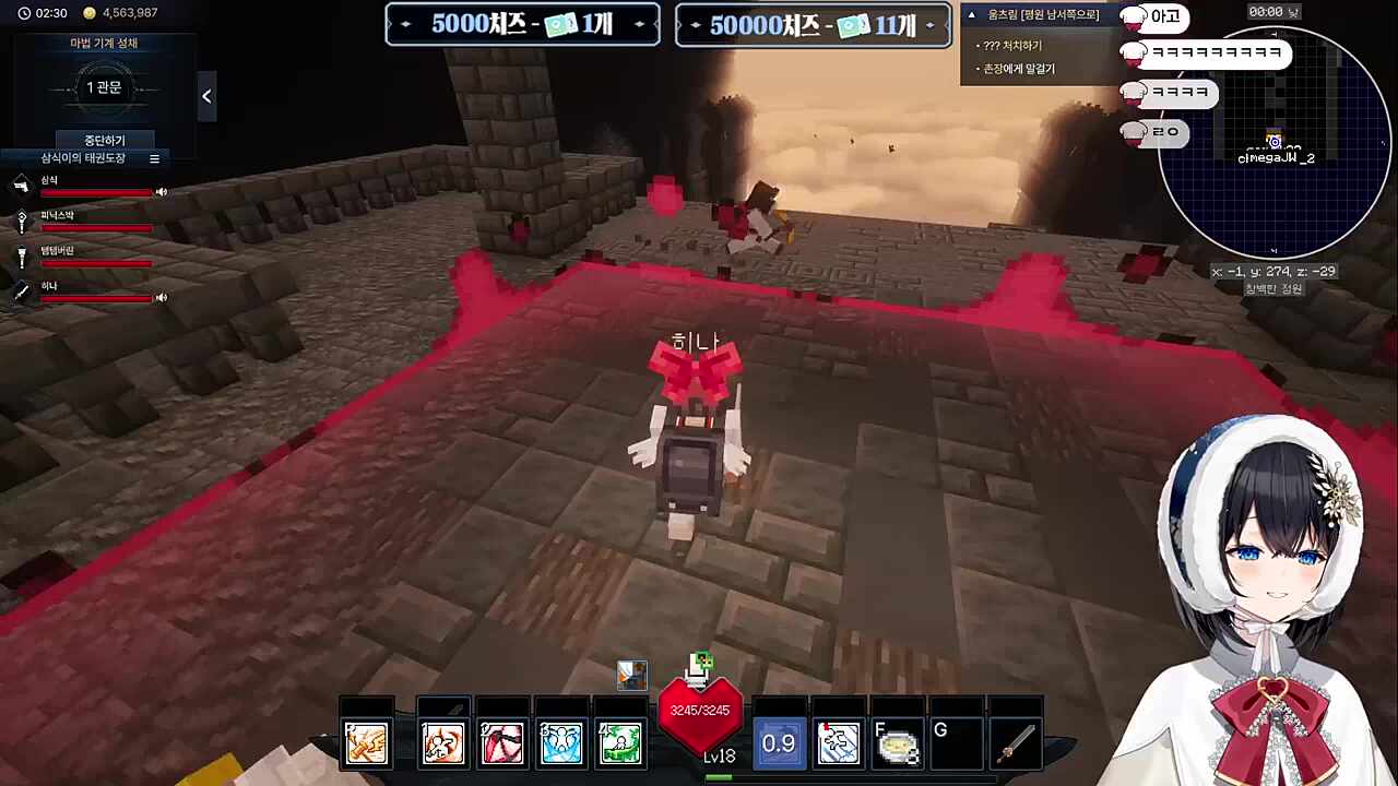 (마이크 끄고) 대화가 된다