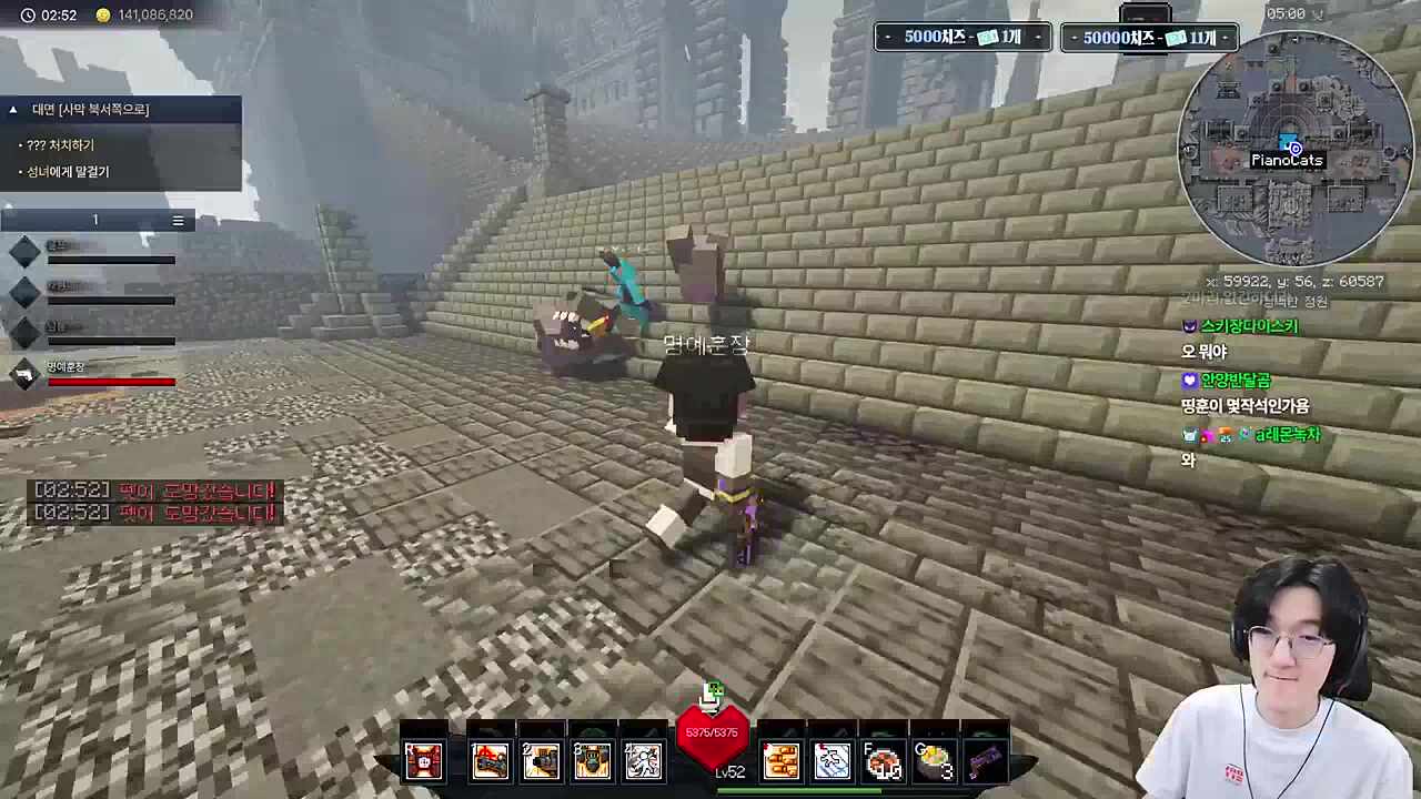 피캣님 레전 펫 발견