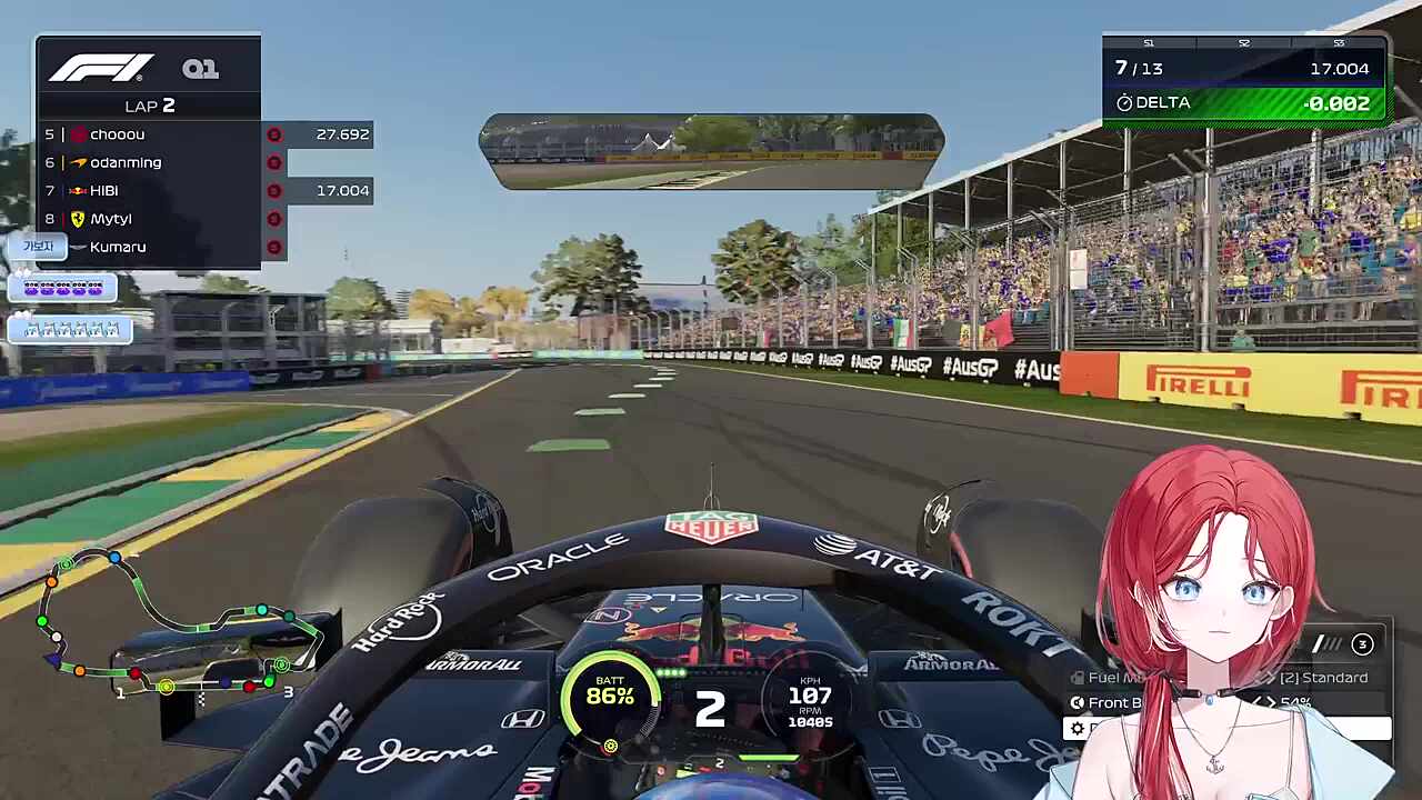 1분 18초대 진입 성공