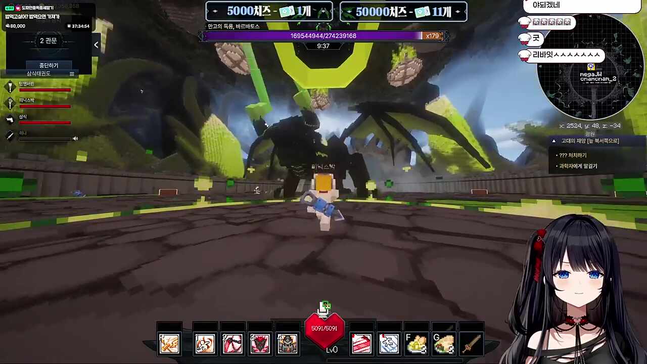 믿힌 고추박이당