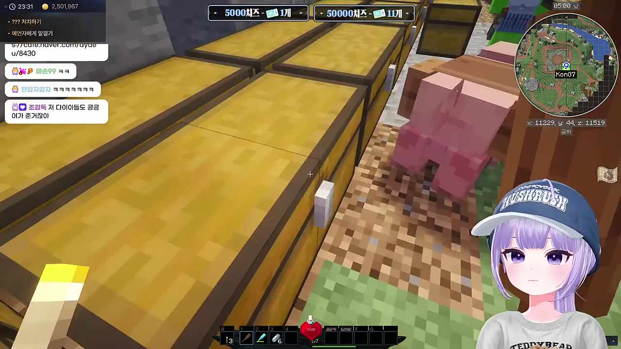 염병하는 아줌마