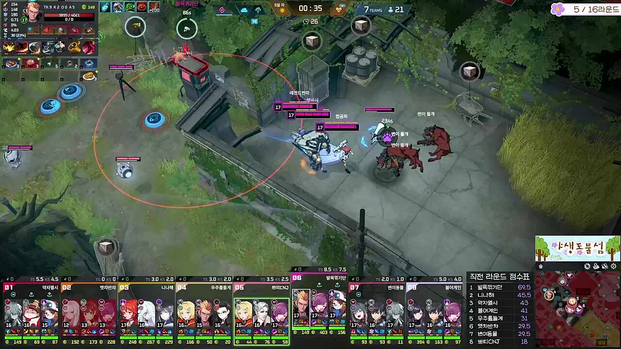 운영이 좋아서 템이 좋아