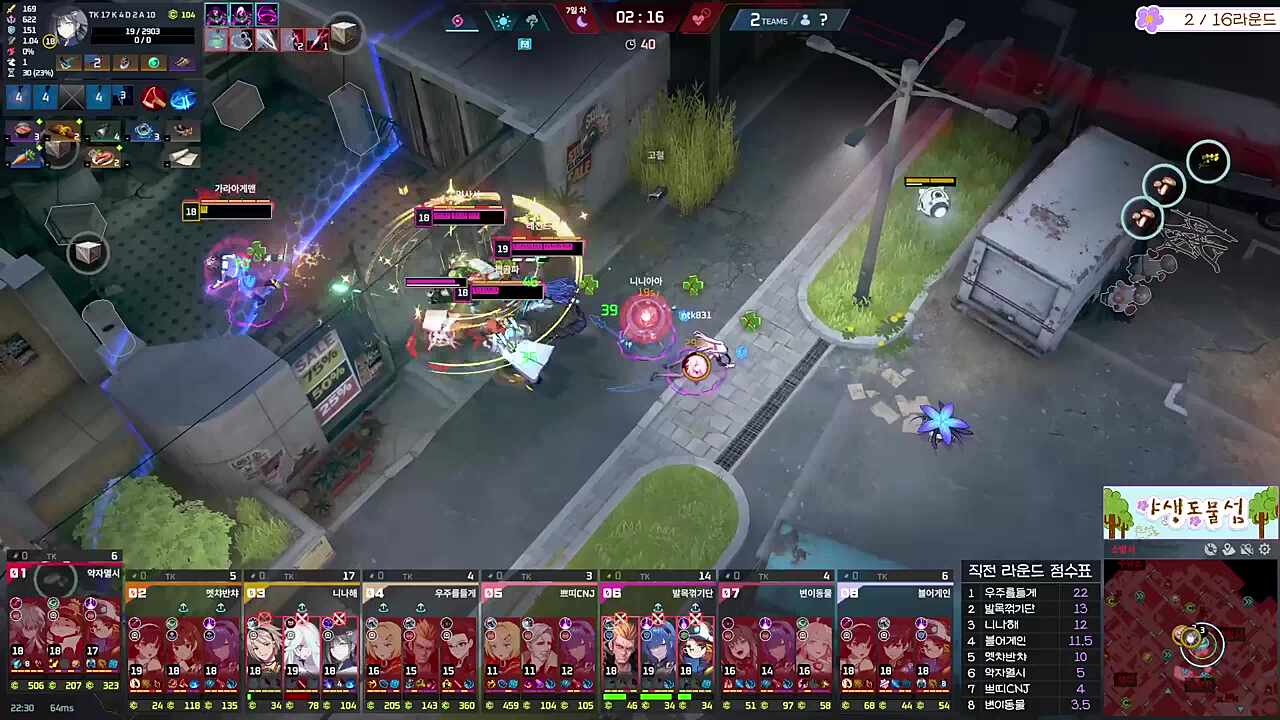 발목꺾기 1등!!!