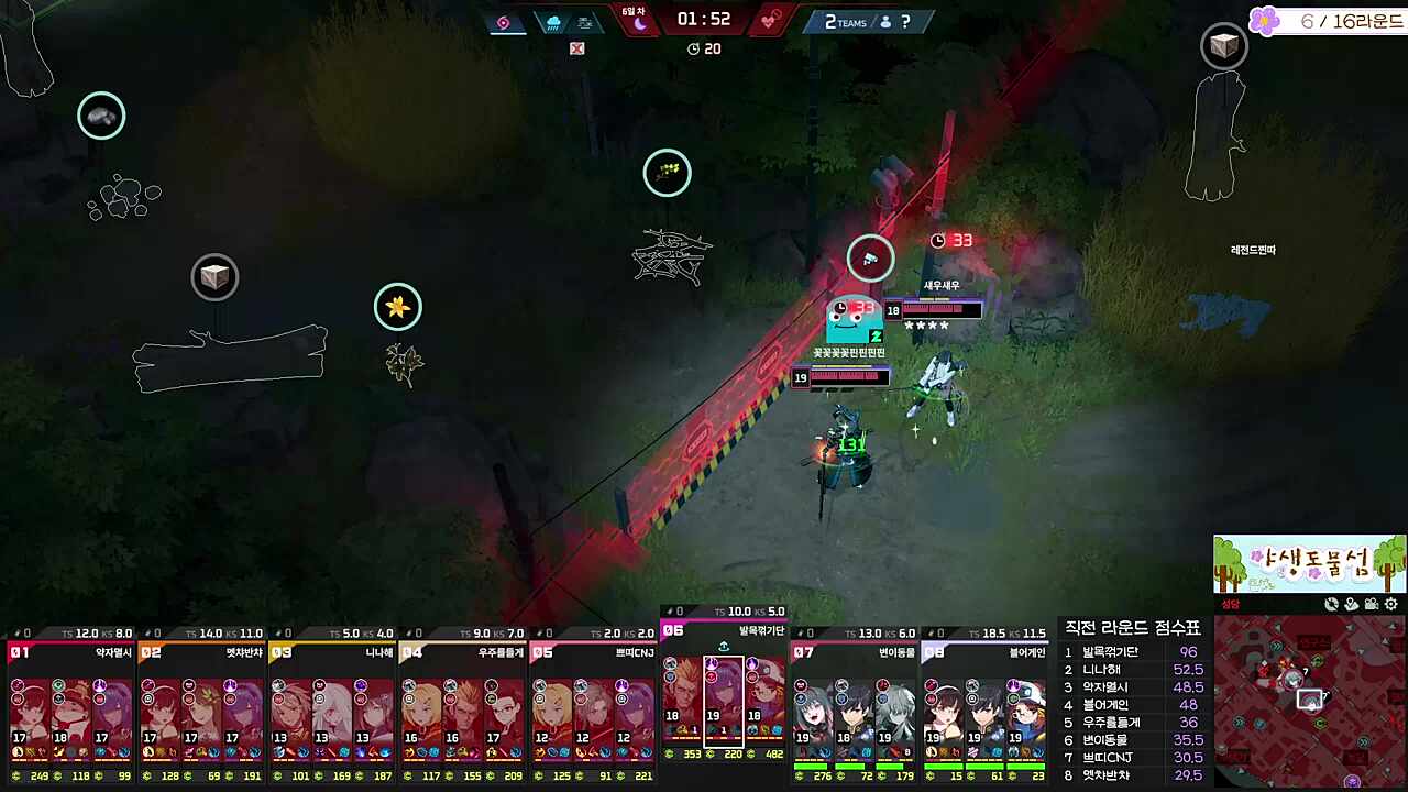 발꺾팀 레전드 분탕