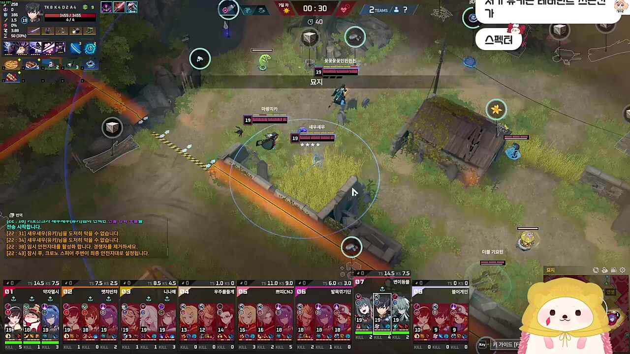 독심술 하는 따효니님