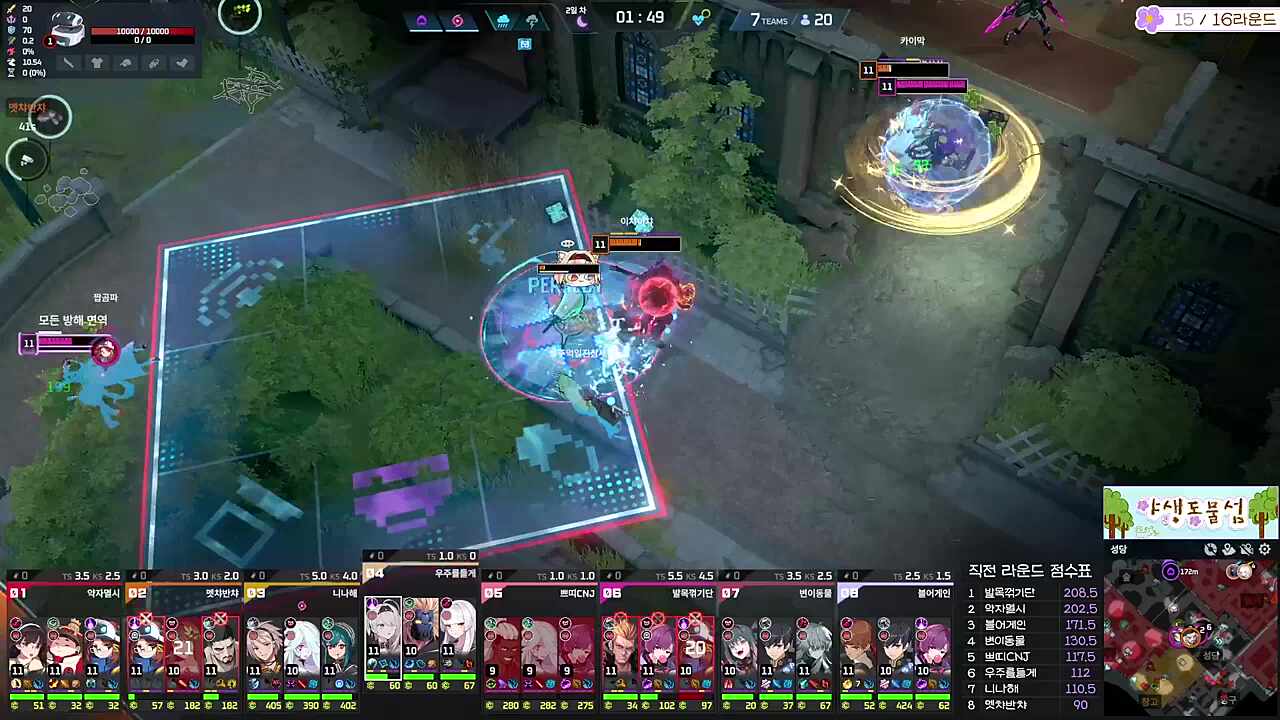 발꺾단팀 알파까지