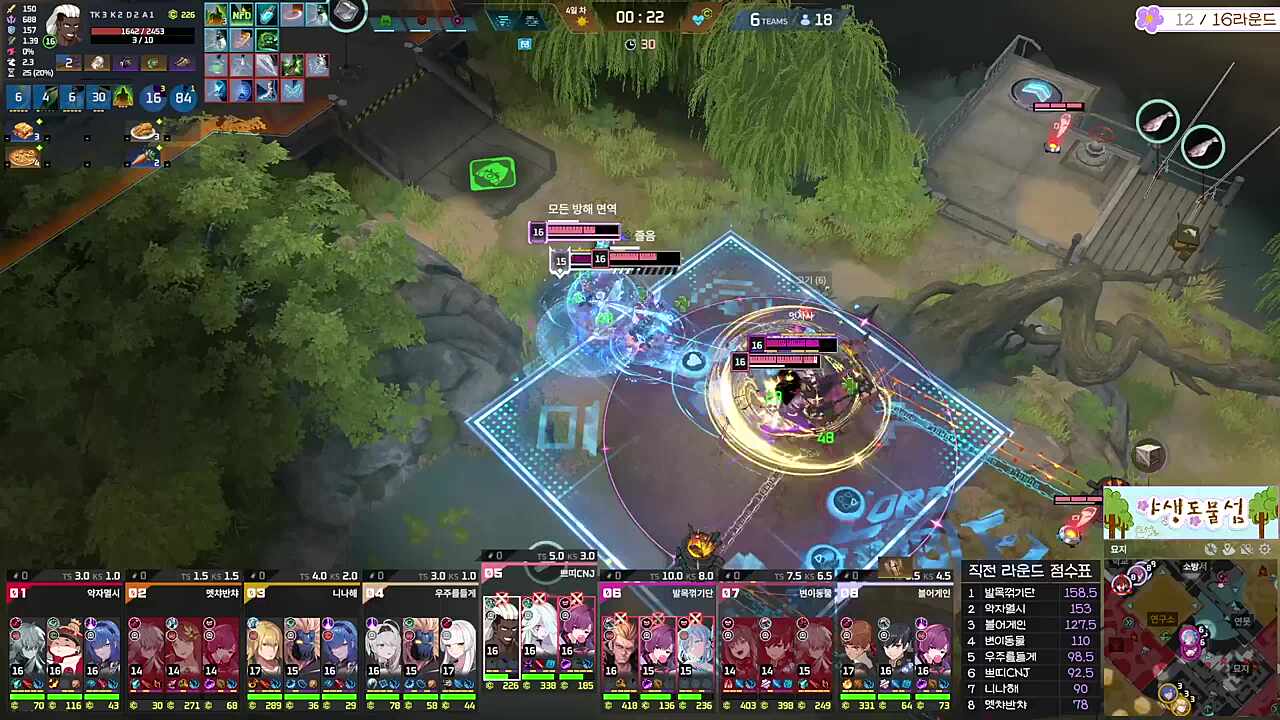 기억을 되찾은 발꺾단