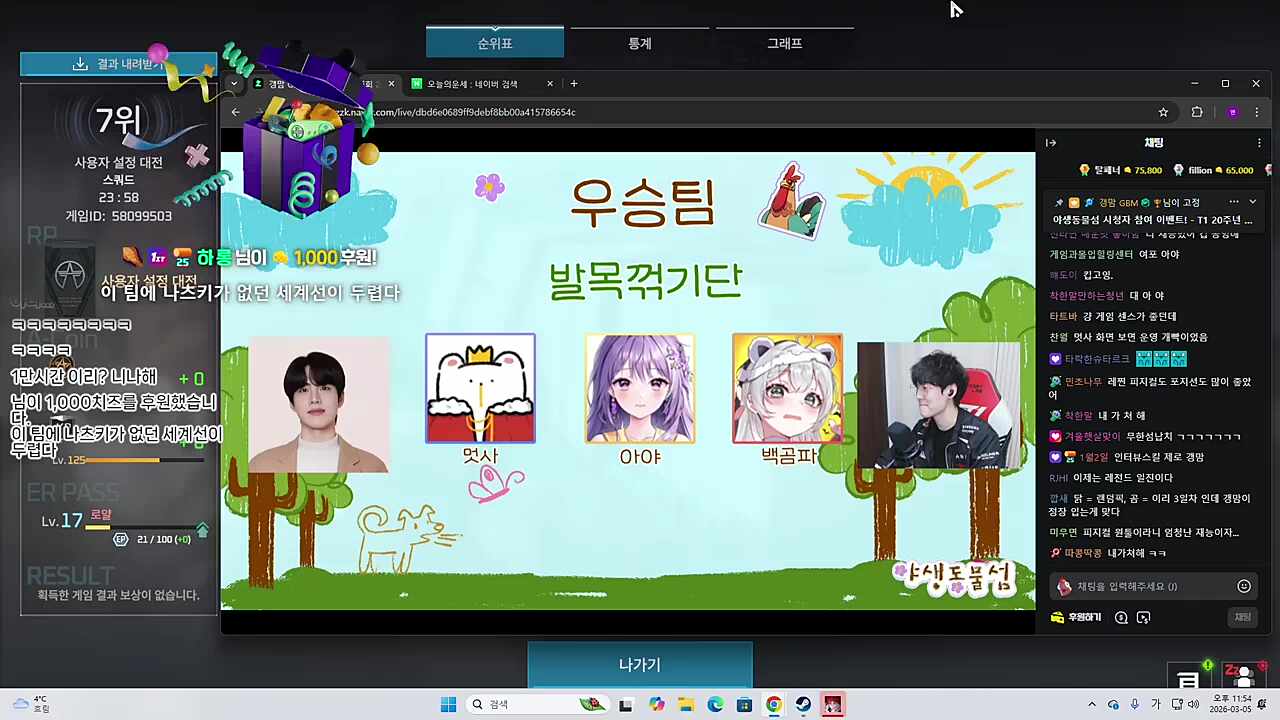 섬을 가르지 못한 닭곰탕쿤