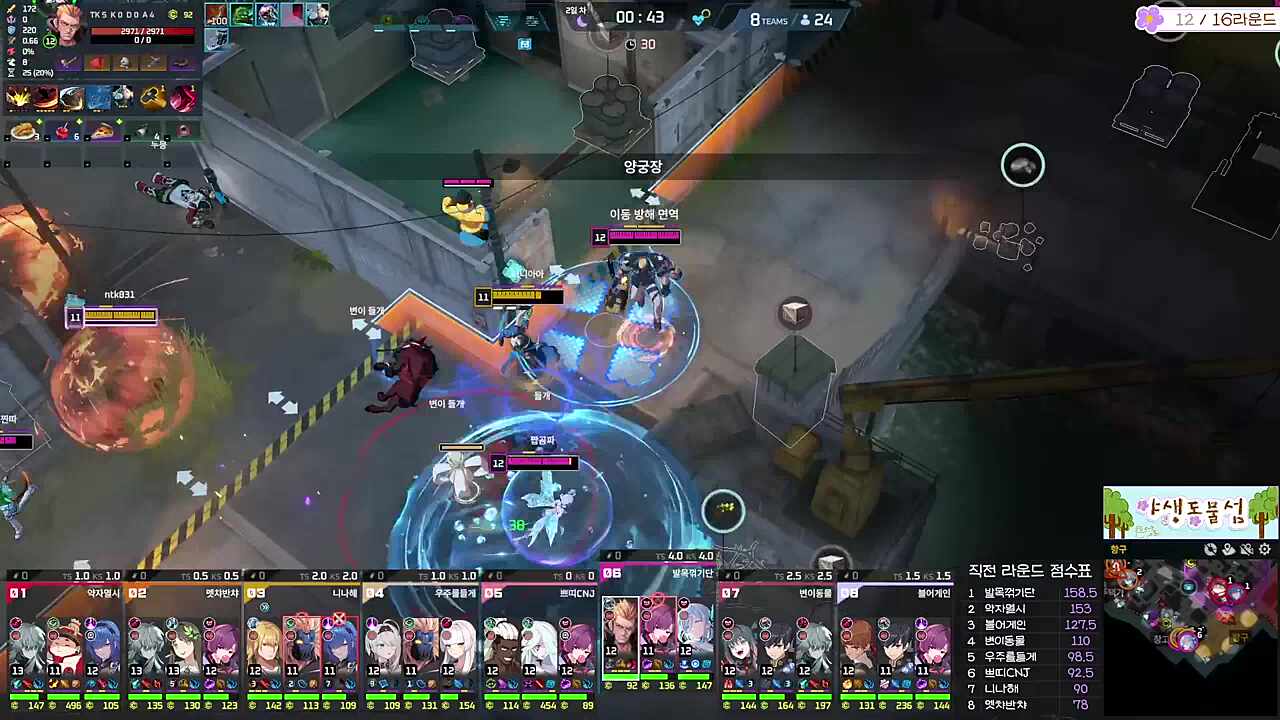 메그 진입각 레전드