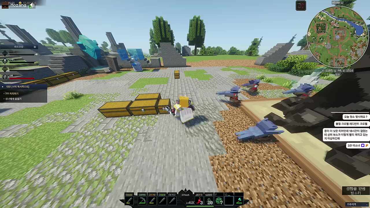 사모장- 진우님이 빨리 깨라고하는 이유가../ 빅헤드- 아 3관있어서..? 미소녀네크로맨서 나오는거지?그리고 우리에게 패배해서 앙앙 우는거지?