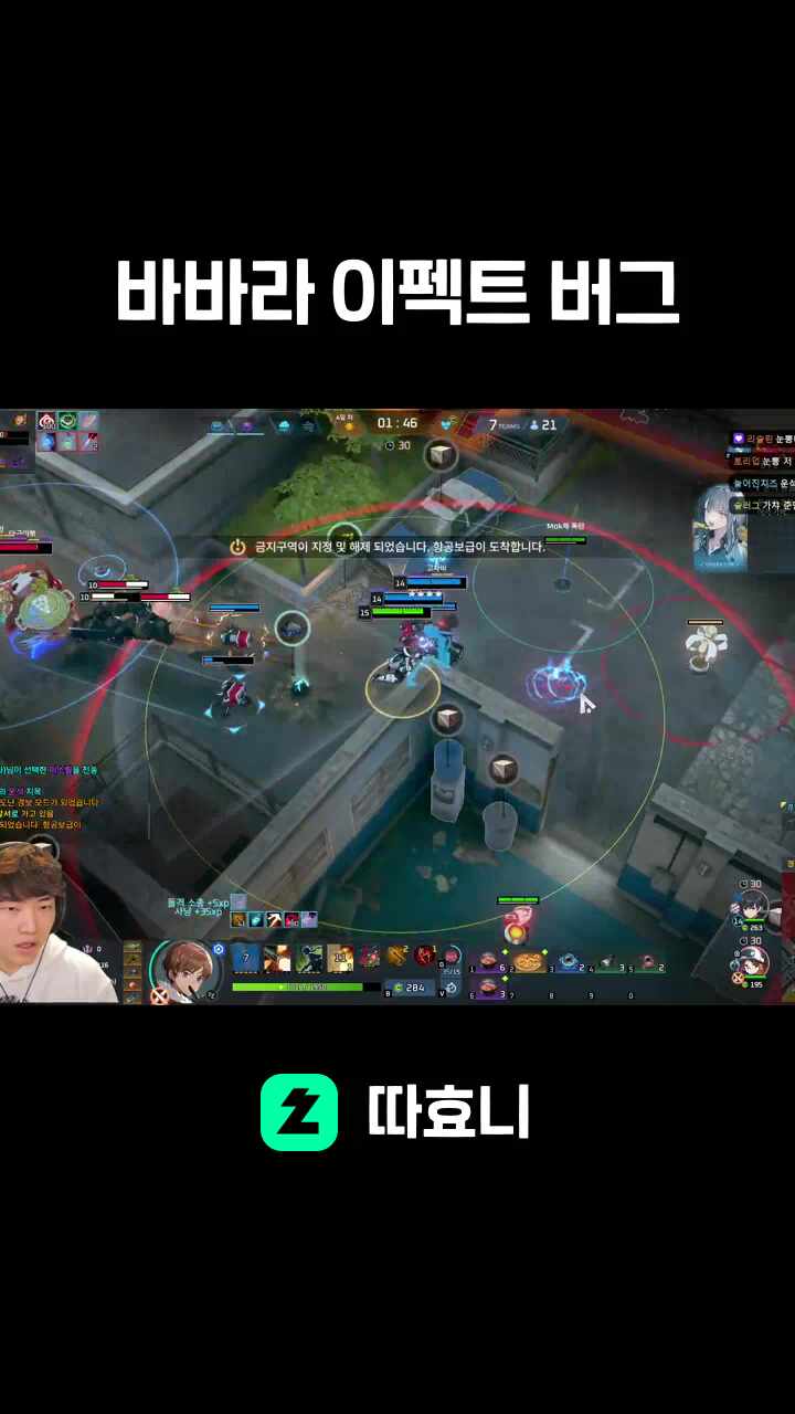 바바라 이펙트 버그