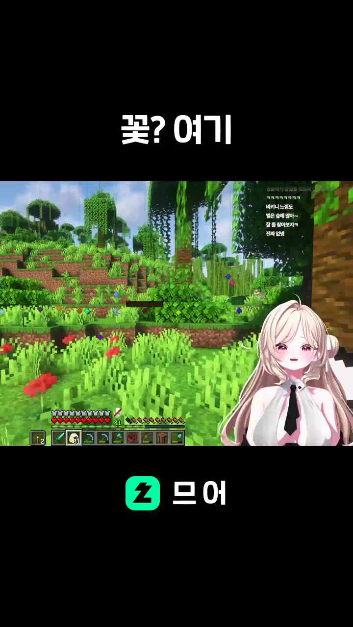 꽃? 여기
