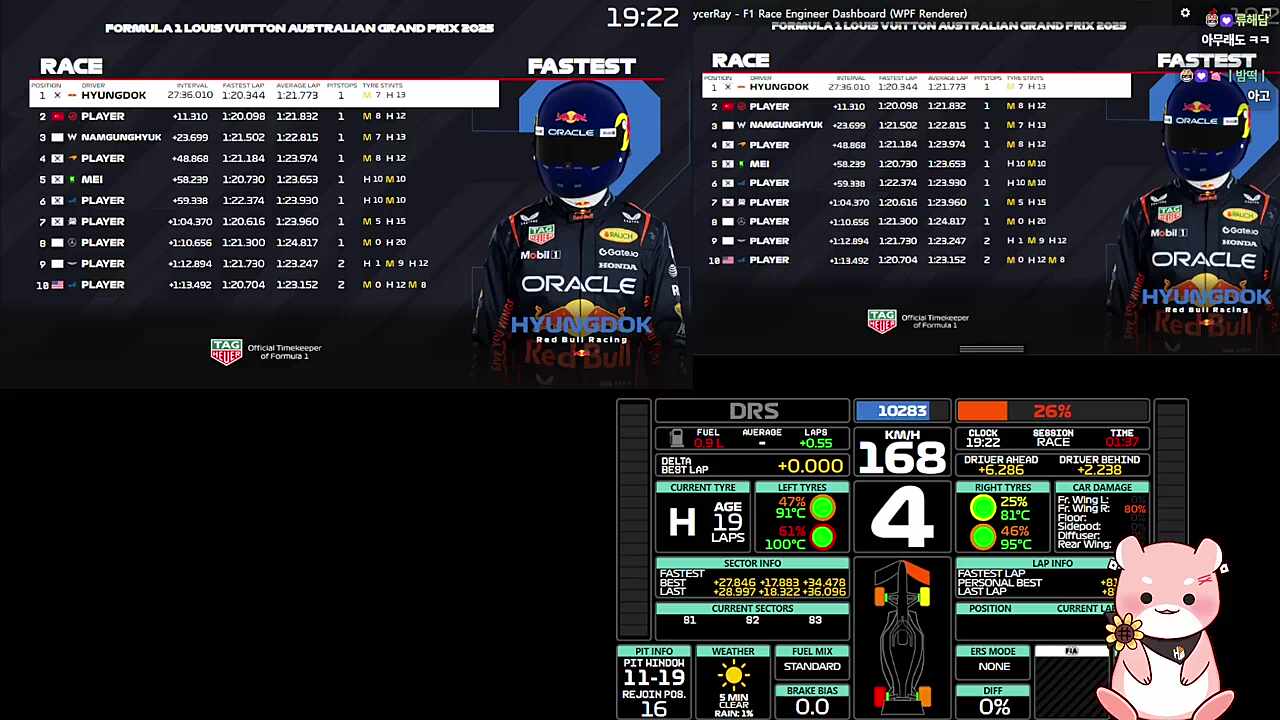 햄퍼레이터 넘 잘해써 복복복복