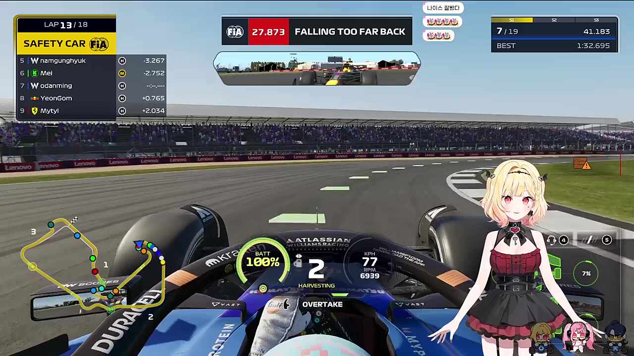 어뭐야?폴투파팩?뭔소리야이게뭐야너이거무시하라고?폴링투파백이거무시하라고?너무멀다고붙으라는건가?아니뭐어떡하라는거야뭔데이거아모르겠다이거패널티같애아니근데9초남았어8초(표독)안붙으면패널티네