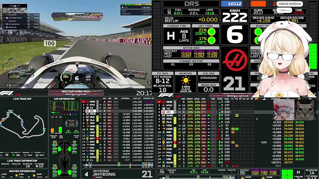 하스가 우승컵을 들어 올립니다!!!