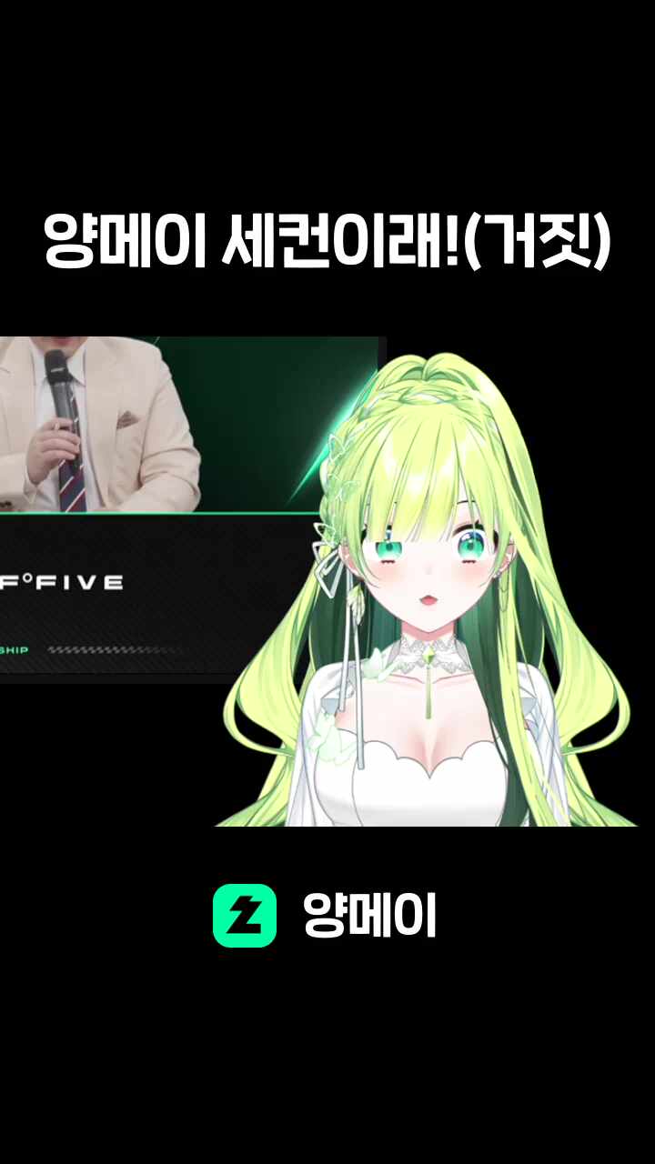 양메이 세컨이래!(거짓)