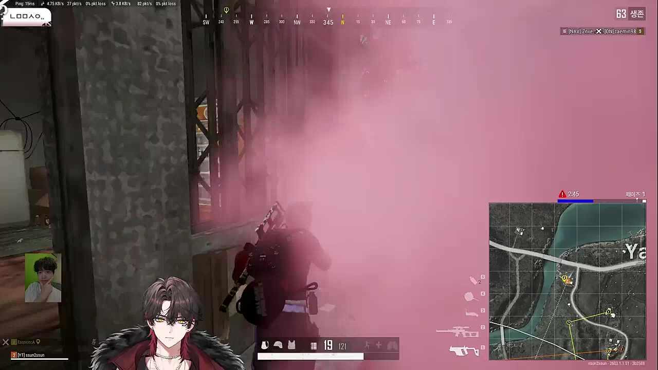 (배그 어셈블) 쌤 영혼 찾으면서 2킬