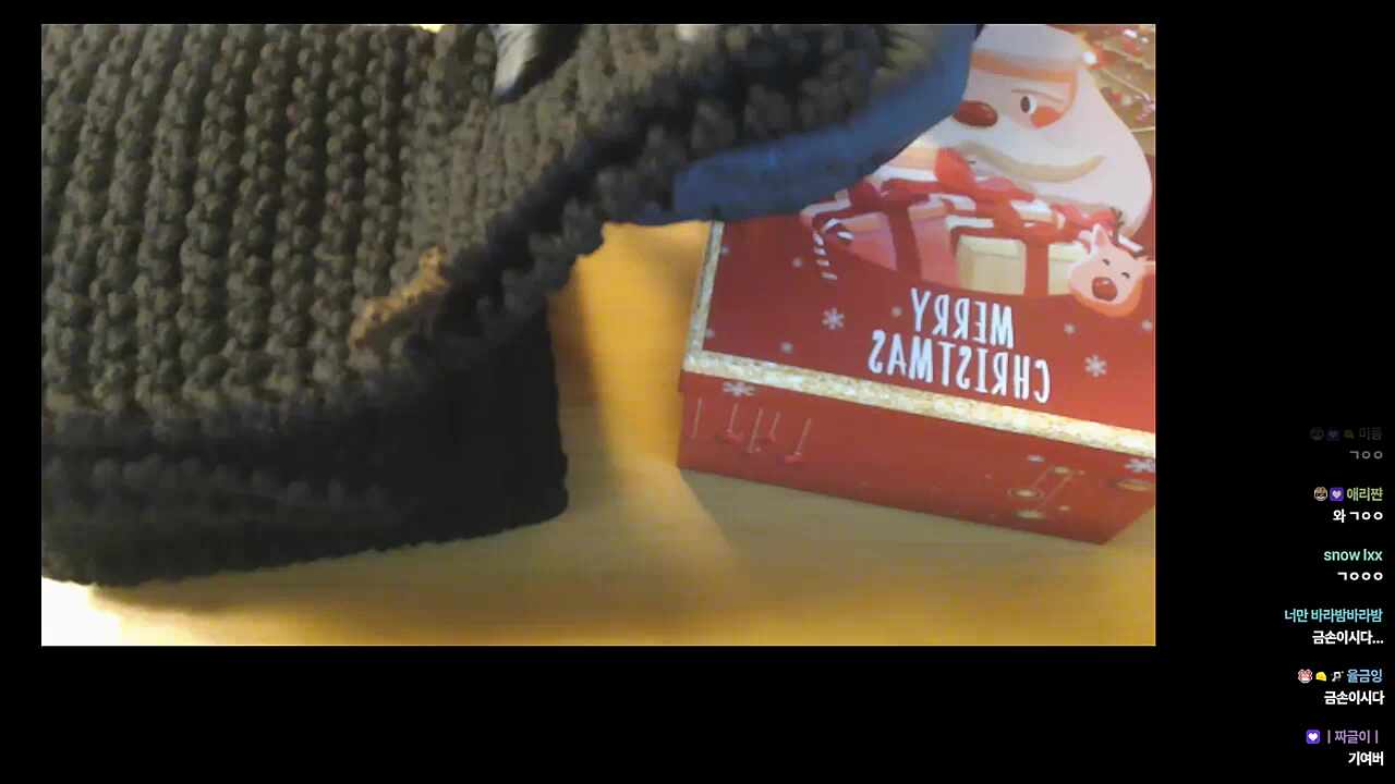 목도리가 라면사리가 되 ㅋㅋㅋㅋㅋ