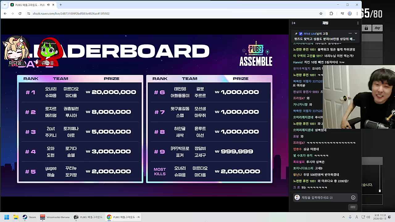 대회 우승상금 2000+200