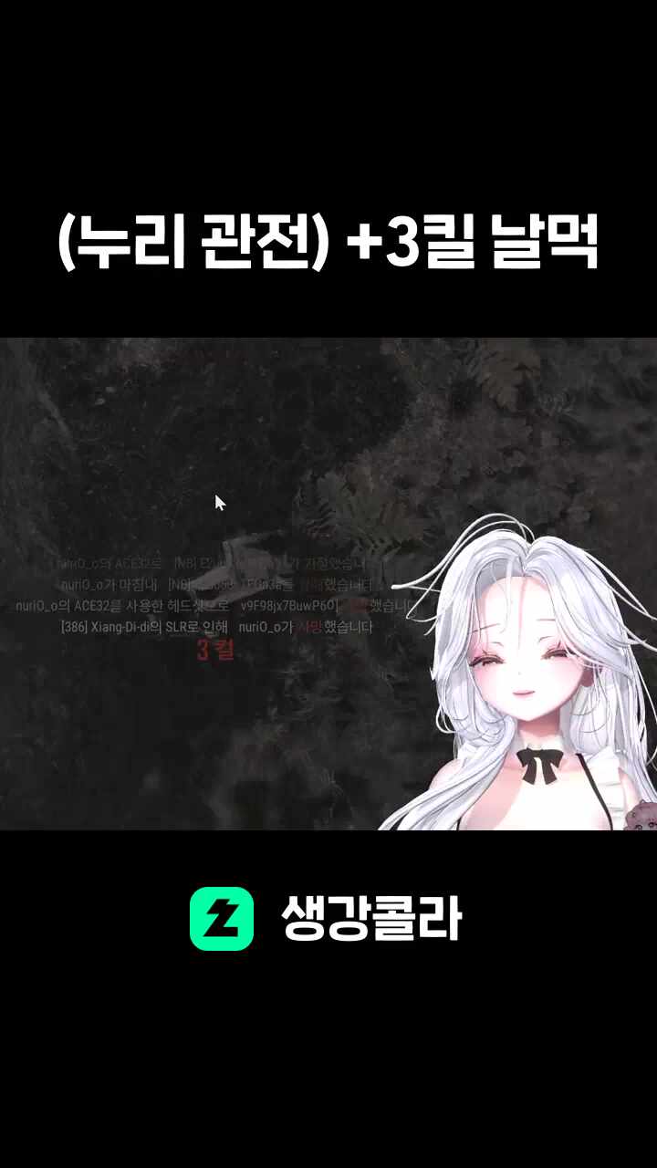 (누리 관전) +3킬 날먹